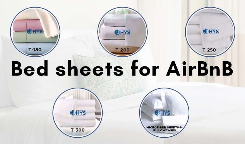 Which Types of Bed Sheets is Ideal for VRBO and AirBnB?